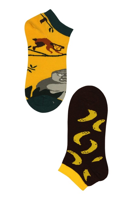 Wild ponožky každá jiná - kotníčkové dámské vícebarevná velikost: 38-42