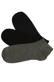 Pánské kotníkové ponožky měkký lem ZJS-3101 - 3bal