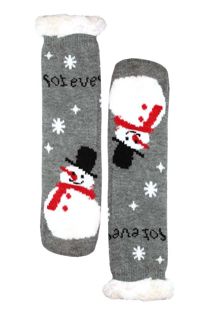 Snowman vánoční teplé ponožky dámské WW048