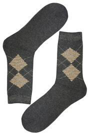 Pesail termo vlněné ponožky vysoké zimní DM101 3 bal.