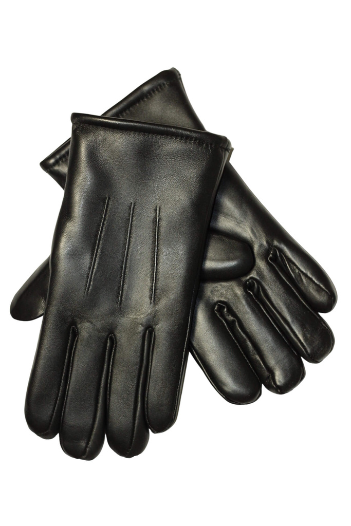 Draco pánské zimní kožené rukavice
