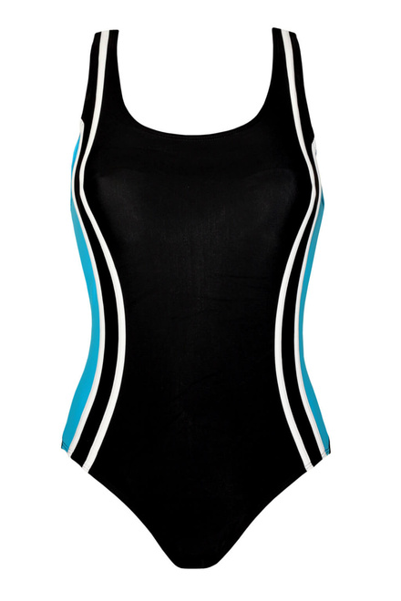 Water sportovní plavky vcelku P306 černá velikost: L