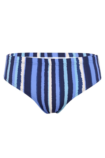 Serpiente blue pánské slipové plavky s proužky 003