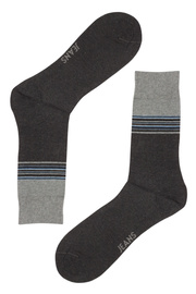 Pánské Bellinda Jeans ponožky se vzorem pruh 2 páry