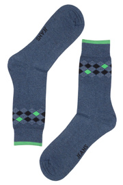 Pánské Bellinda Jeans ponožky se vzorem 2 páry