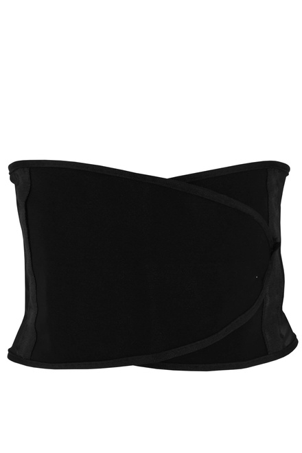 Miss Belt stahovací bederní pás s kosticemi černá velikost: XL
