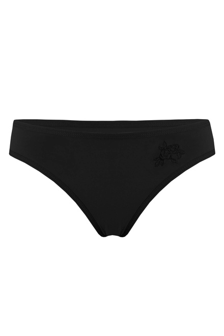 Adina bambusové bikini kalhotky 1523 - 3 bal černá velikost: M