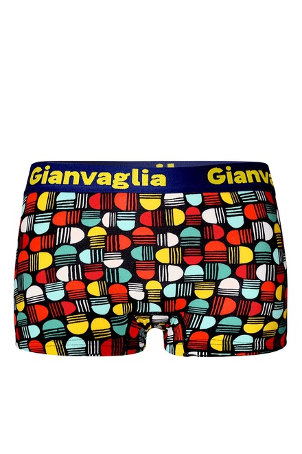 Pavlína dámské boxerky s nohavičkou GVG-8802 - 5bal. vícebarevná velikost: L