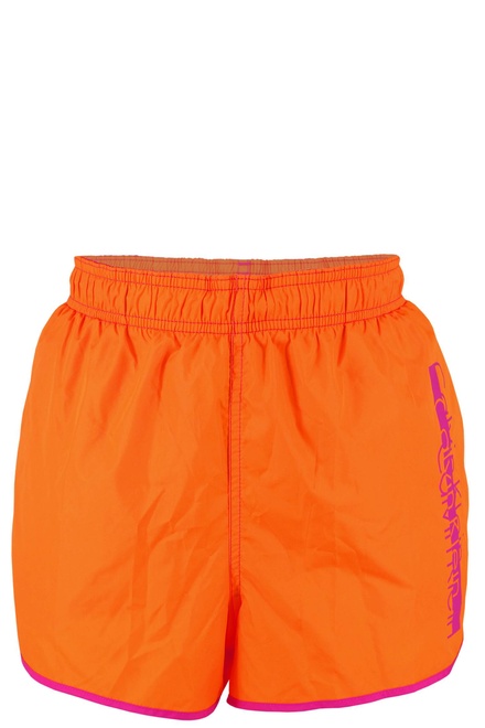 Calvin Klein dámské kraťasy oranžová zářivá velikost: M