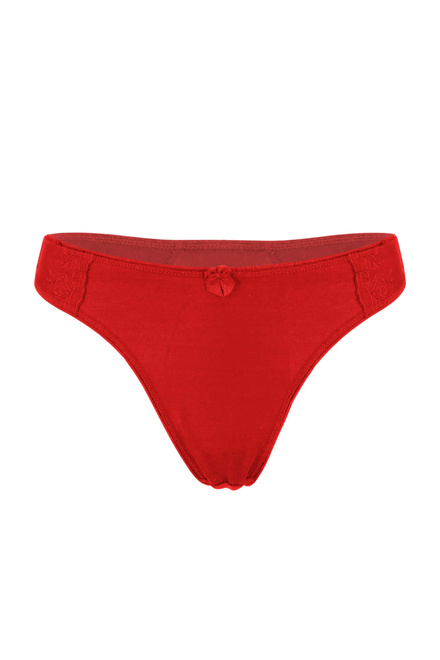 Martina tanga kalhotky B30 červená velikost: L