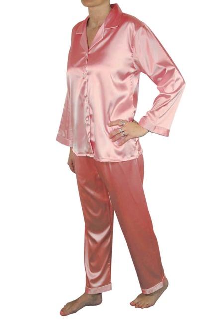 Perry dámské saténové pyžamo světle růžová velikost: L