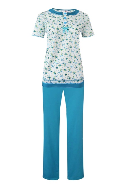 Astrid dámské pyžamo krátký rukáv 2201 tmavě růžová velikost: 3XL