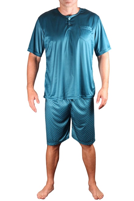 Igor pánské pyžamo krátké 697 tmavě modrá velikost: L