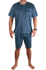 Leman pánské pyžamo krátký rukáv 1070