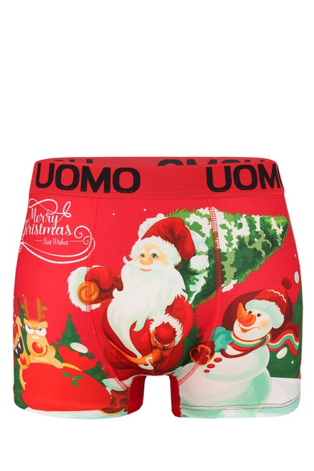 Christmas vánoční spodní prádlo pánské - 3 ks vícebarevná velikost: M