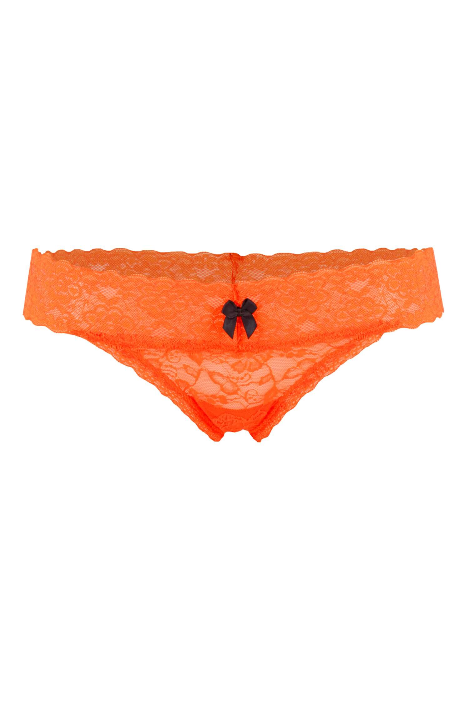 Sabrina Bikini Panties - kalhotky DIVA S oranžová