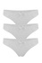 Onyx krajkové kalhotky levně - 3bal bílá M