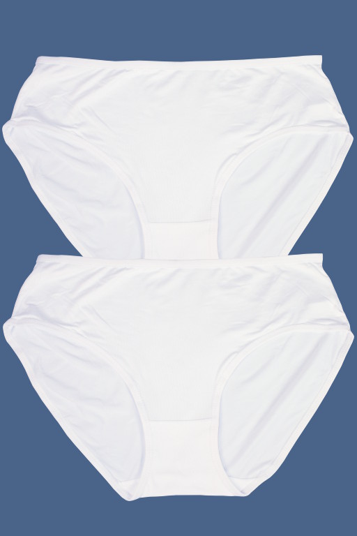Hana - velké pohodlné kalhotky RM-1711 - 2bal 3XL bílá