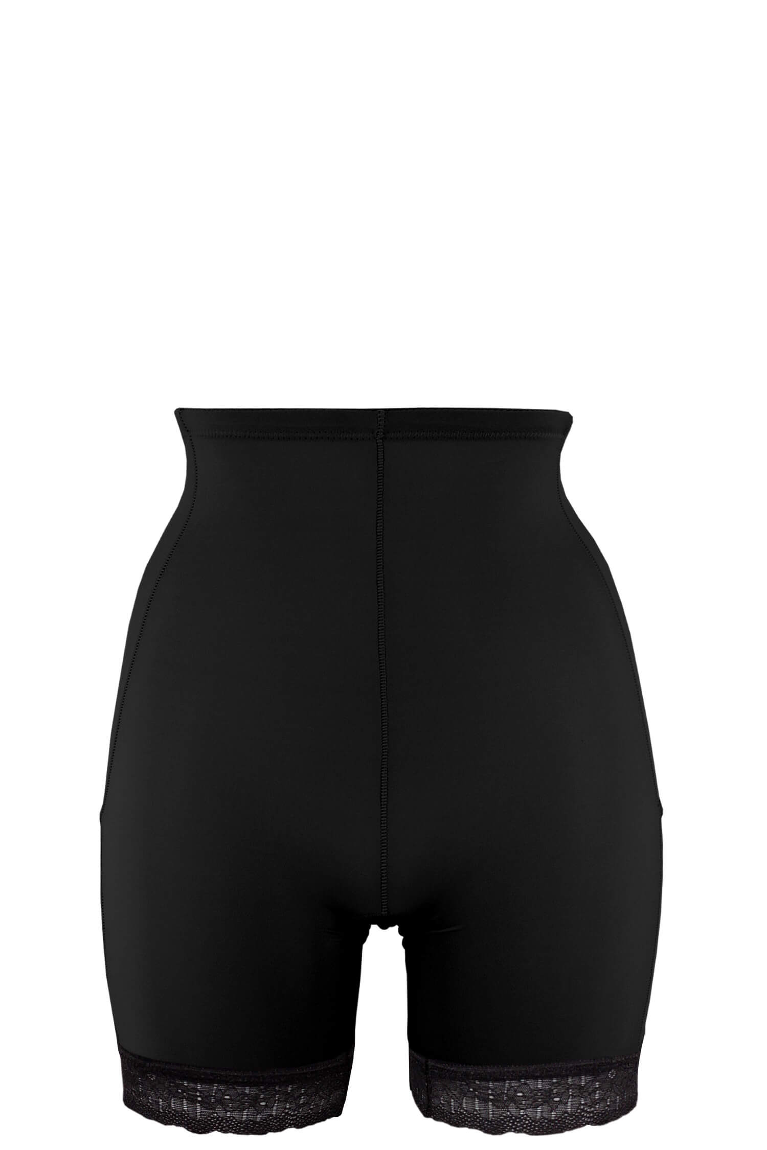 Floreta stahovací kalhotky do pasu s nohavičkou 5589 M černá