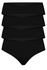 Malia dark dámské maxi kalhotky CZ4120P 4 kusy černá 4XL