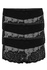 Vincenza luxusní šortkové kalhotky 003M - 3bal černá XL