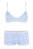 Olga Fitness souprava spodní prádlo 5645 světle modrá M