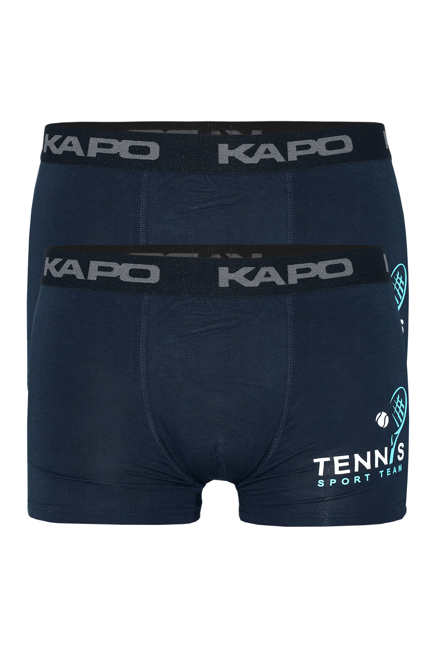 Rafael Kapo tenis boxerky - dvojbal XXL tmavě modrá