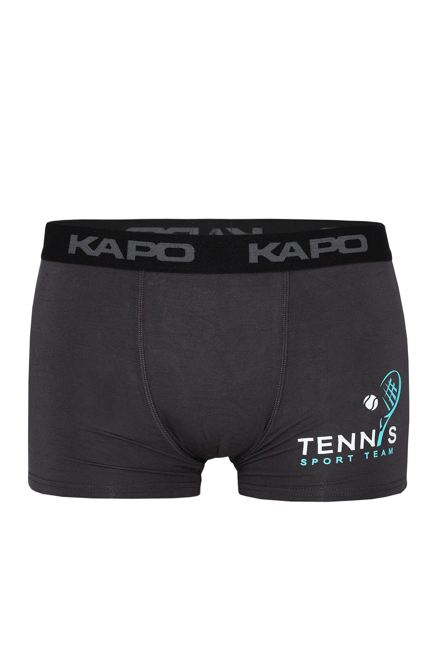 Rafael Kapo tenis boxerky XXL tmavě šedá