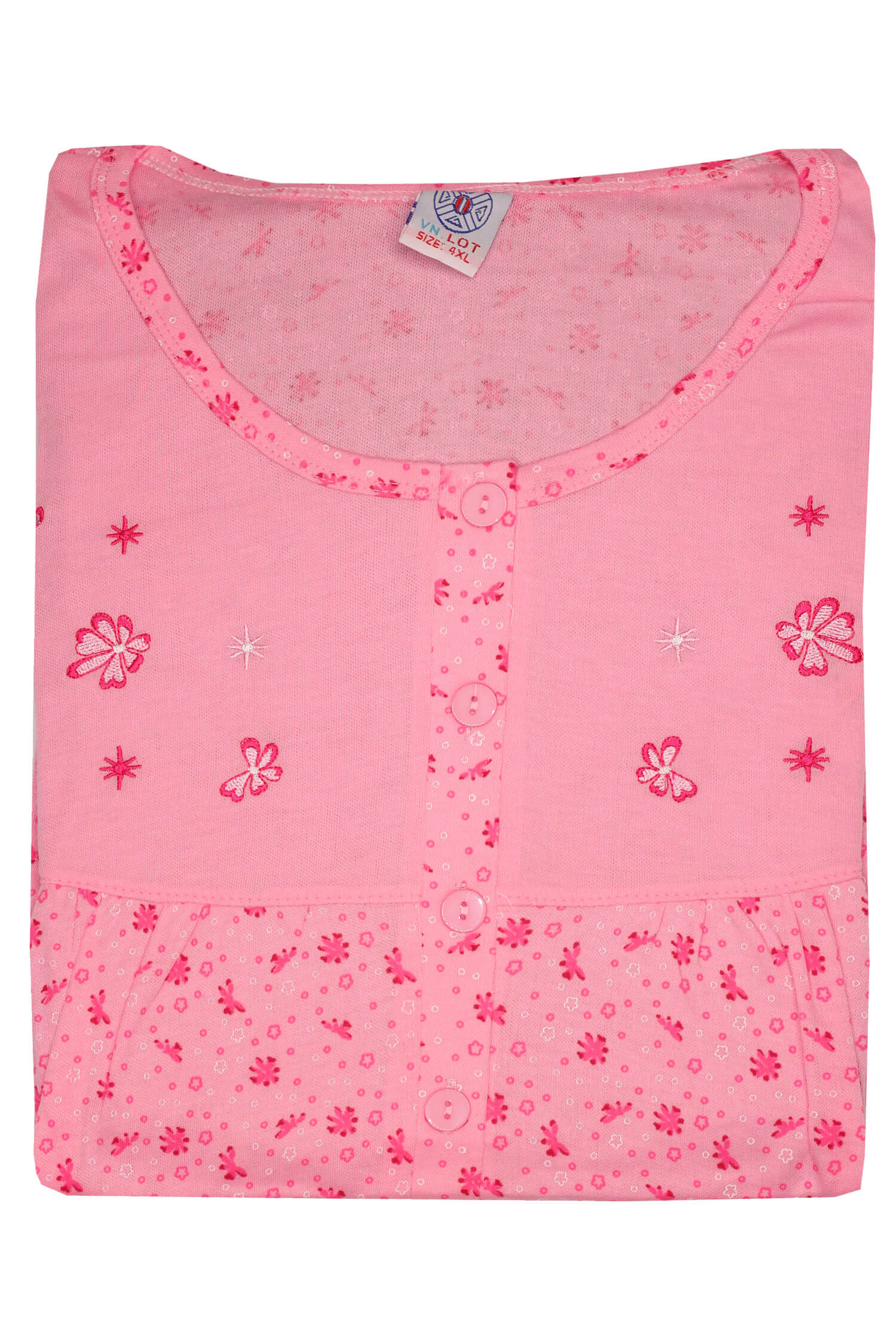 Maruška dámská noční košile V659/110 XL růžová