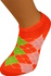 Ponožky kostka oranžová 35-39