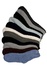 Pánské chlupaté ponožky DM9403 - 2 páry vícebarevná 40-43