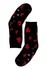 Valentýnky teplé ponožky NPV5092 černá 35-38