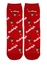 Vánoční ponožky s veselým Rudolphem červená 35-38