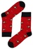 Pánské vánoční ponožky Sob Elegán červená 39-42