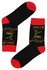 Feliz Viaje pánské vánoční ponožky černá 39-42