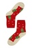 Veselí medvídci dámské vánoční ponožky červená 35-38