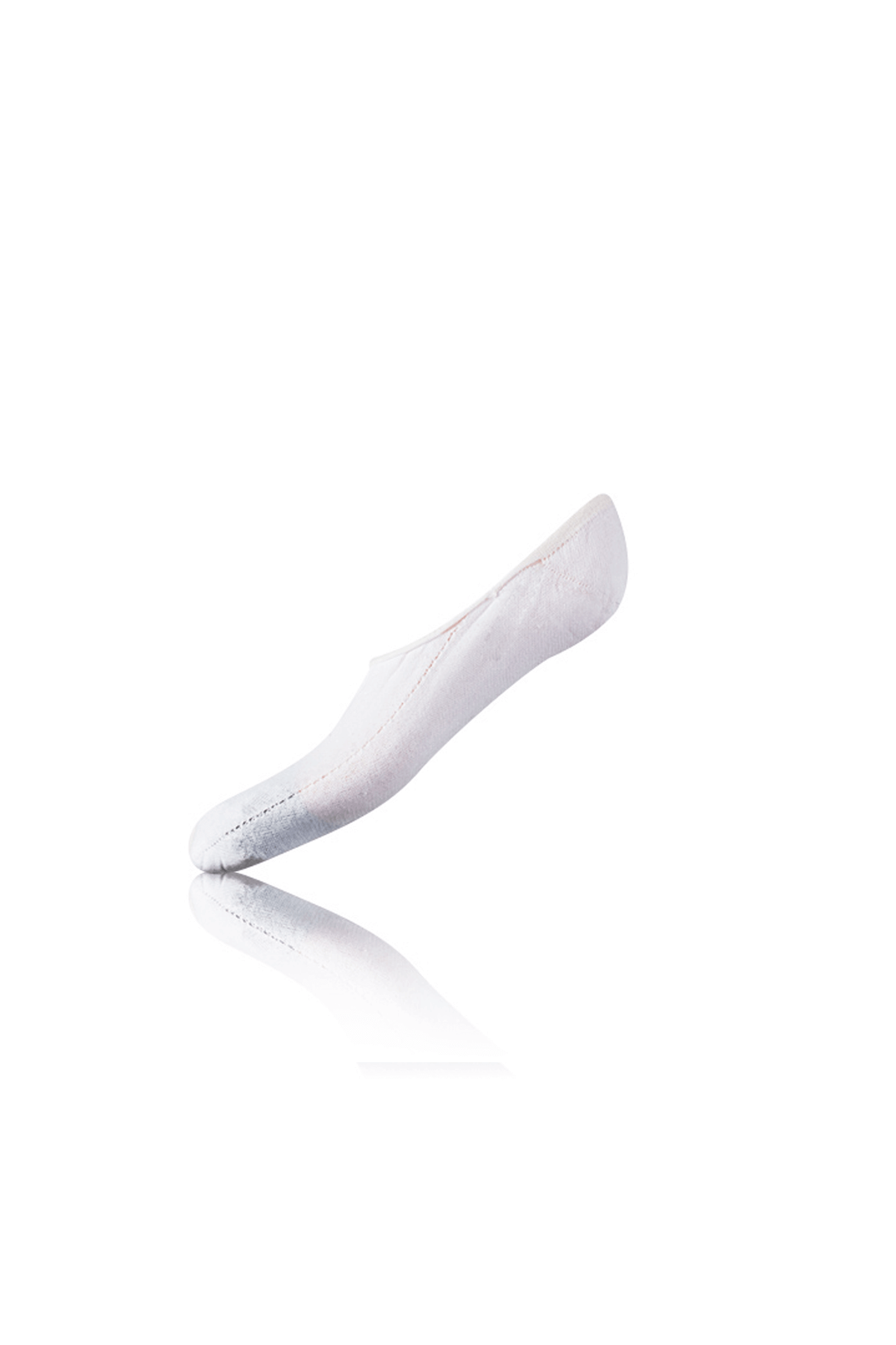 Invisible ponožky Bellinda - froté 43-46 bílá