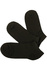 Kotníčkové dámské bavlněné ponožky GW0023C-3bal černá 35-38
