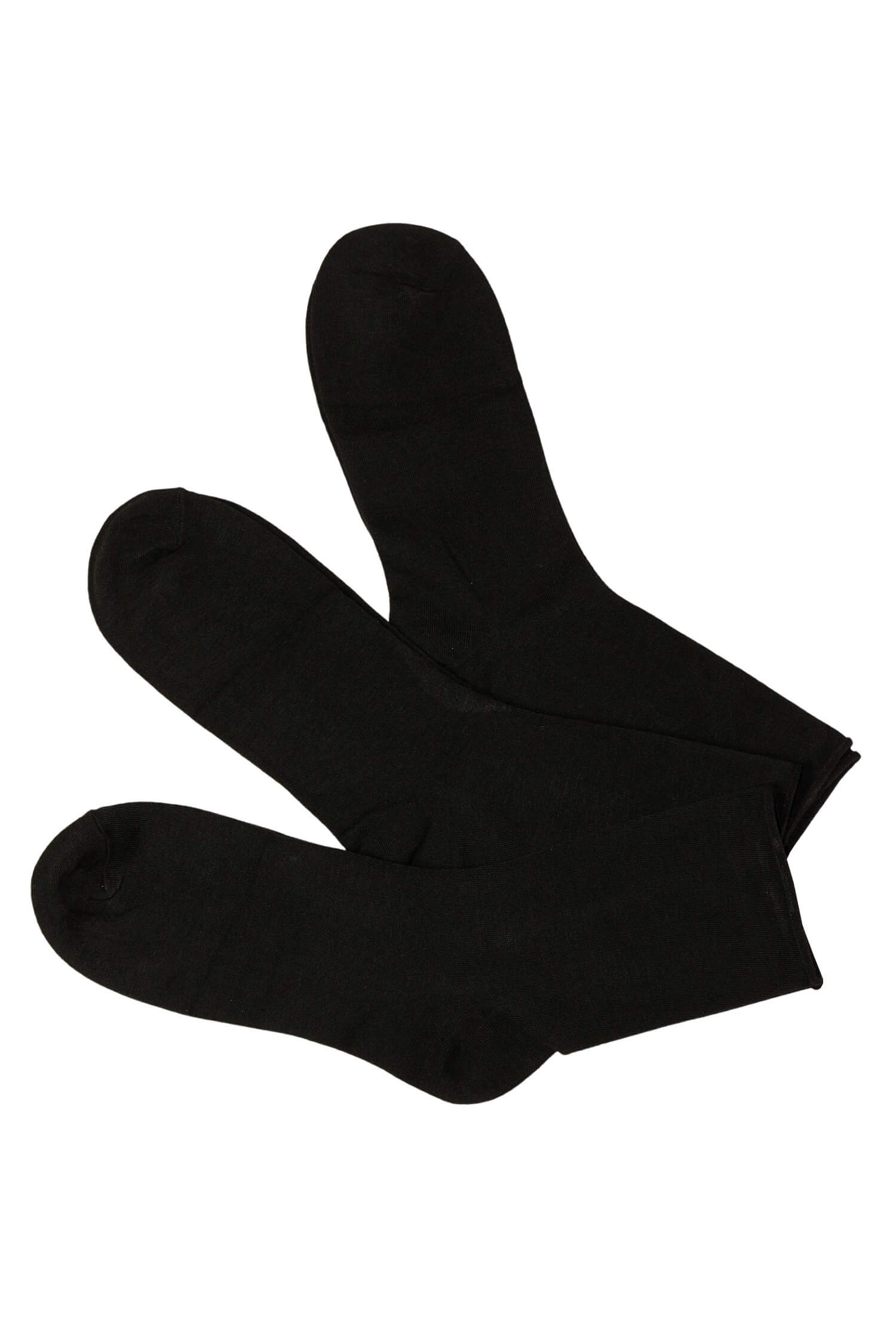 Ponožky se zdravotním lemem LM2010C - 3 páry 43-47 černá