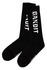Bandit Intenso dark stylové vysoké ponožky černá 36-40
