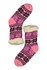 Fiocco rose vysoké hřejivé ponožky s beránkem růžová 39-42