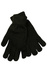 Black rukavice černá