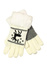 Kiruna Bianco rukavice pro drobnější ruce bílá