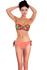 Tropico bardot dámské plavky s výztuží světle oranžová XL