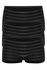 Dalma pruhované kalhotky s nohavičkou 3369 - 3ks černá L