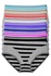 Barbara dámské kalhotky s proužky 6005 - 3bal vícebarevná M