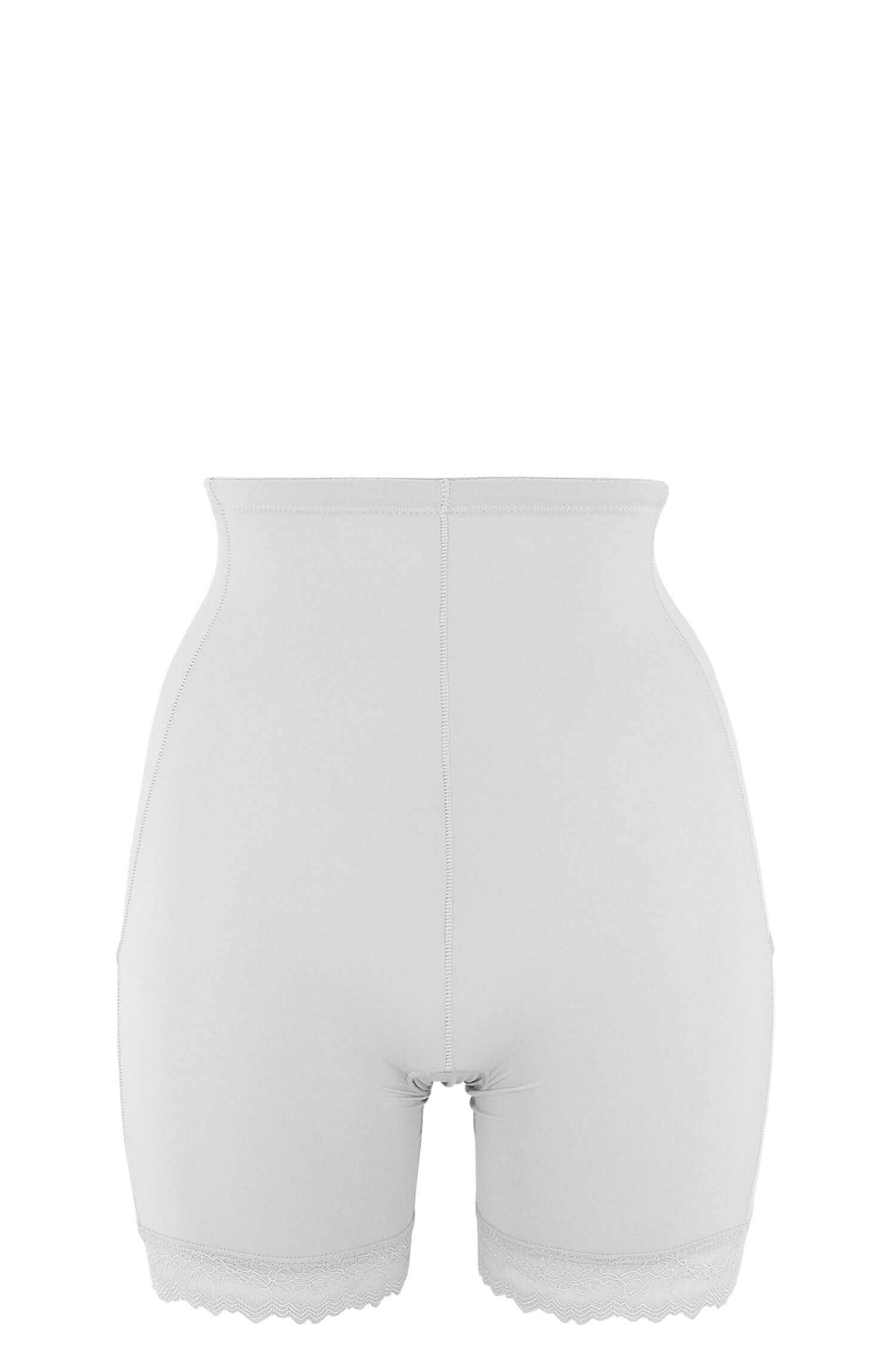 Floreta stahovací kalhotky do pasu s nohavičkou 5589 M bílá