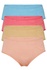 Srdíčko - bambusové kalhotky 1954,1679 - 3 ks vícebarevná XL