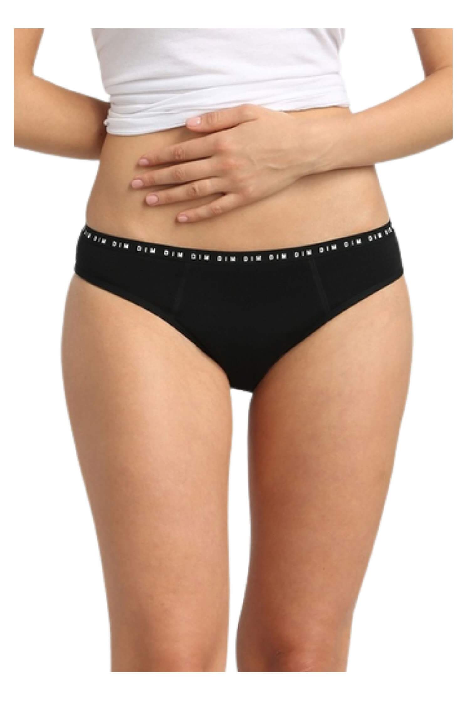 Menstrual slip strong - menstruační kalhotky Bellinda S černá