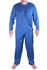 Oleg pánské pyžamo dlouhý rukáv V2122 modrá M